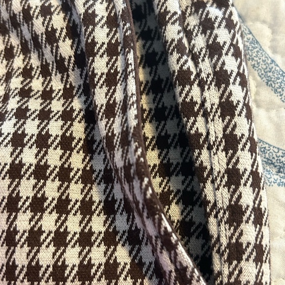 Land’s End black and white elastic waist pants XL - Picture 4 of 7